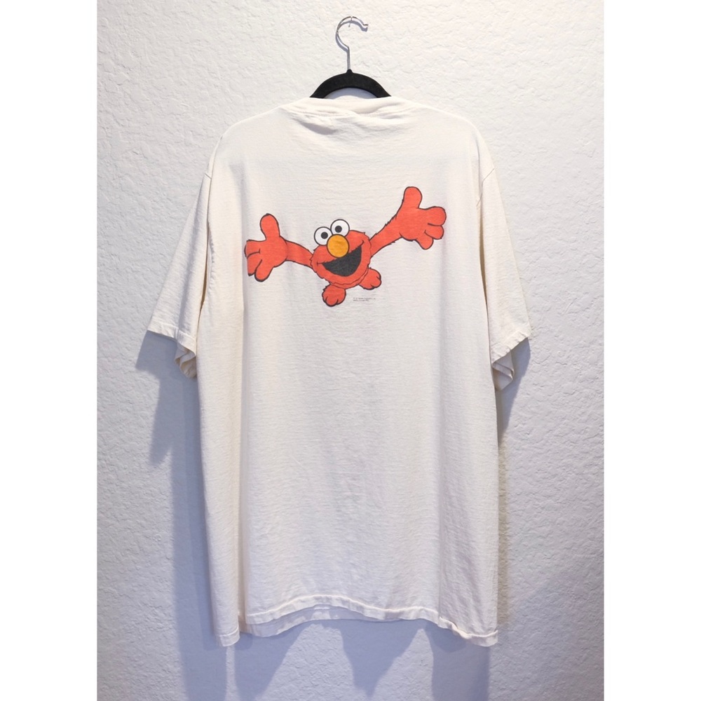 Vintage 90s ELMO Single Stitch Changes Oversized T-shirt Size 3XL USA Rare